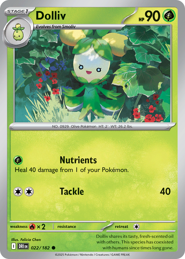 Dolliv — illustrated card