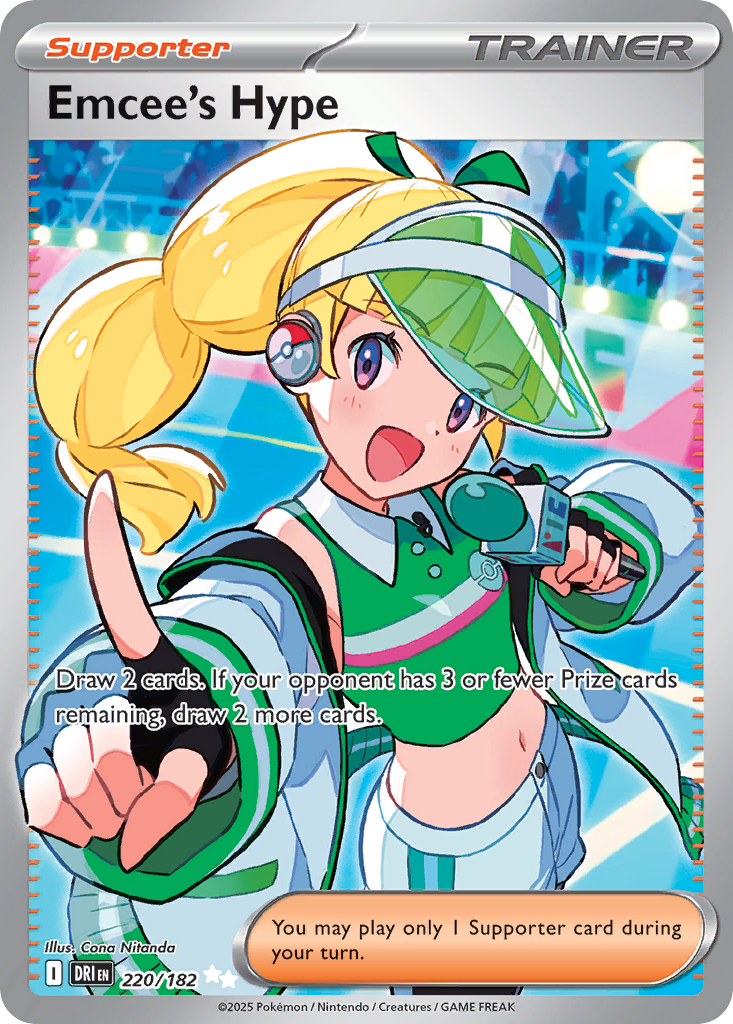 Emcee's Hype — illustrated card