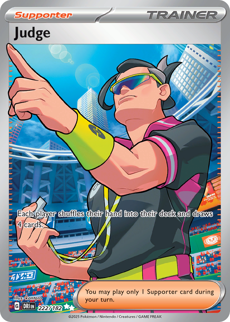 Judge — illustrated card
