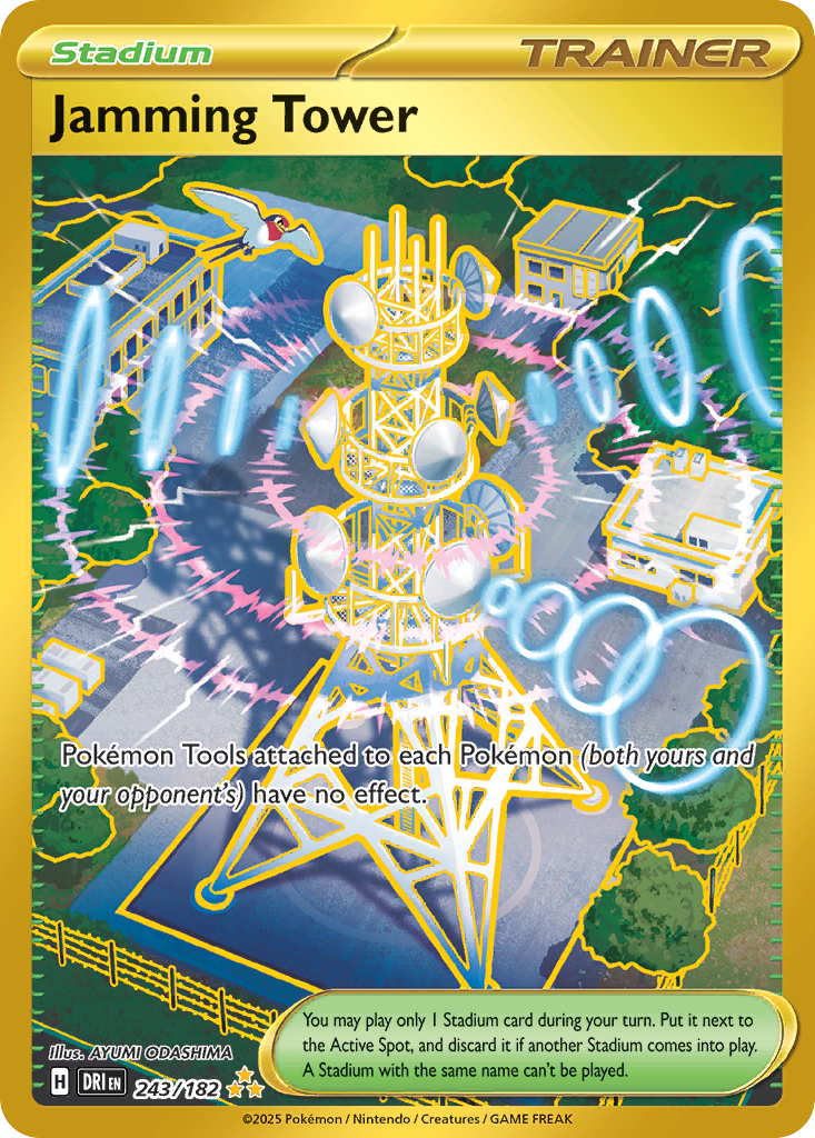 Jamming Tower — illustrated card