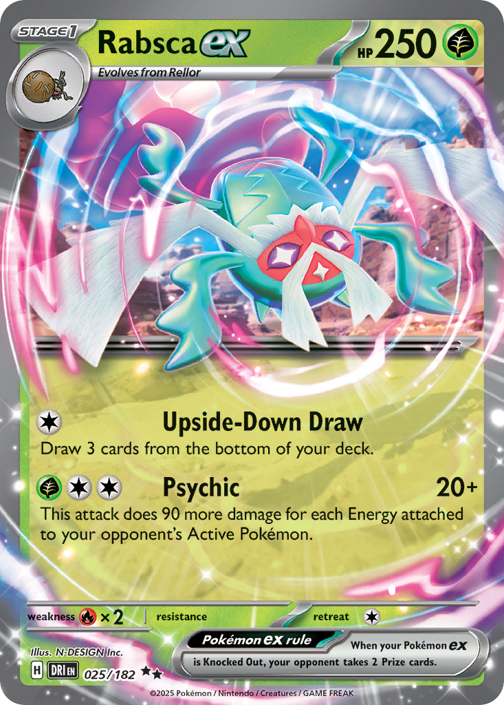 Rabsca ex — illustrated card