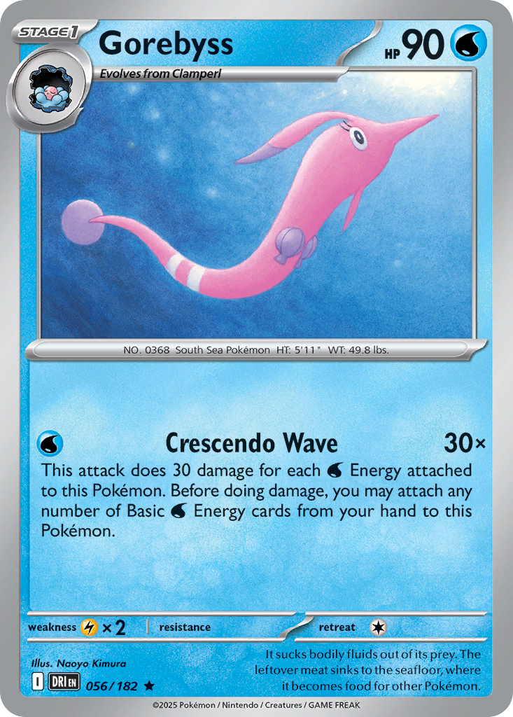 Gorebyss — illustrated card