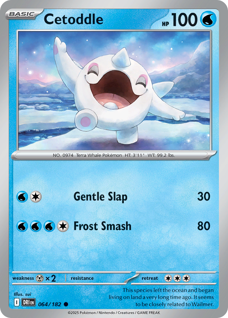 Cetoddle — illustrated card