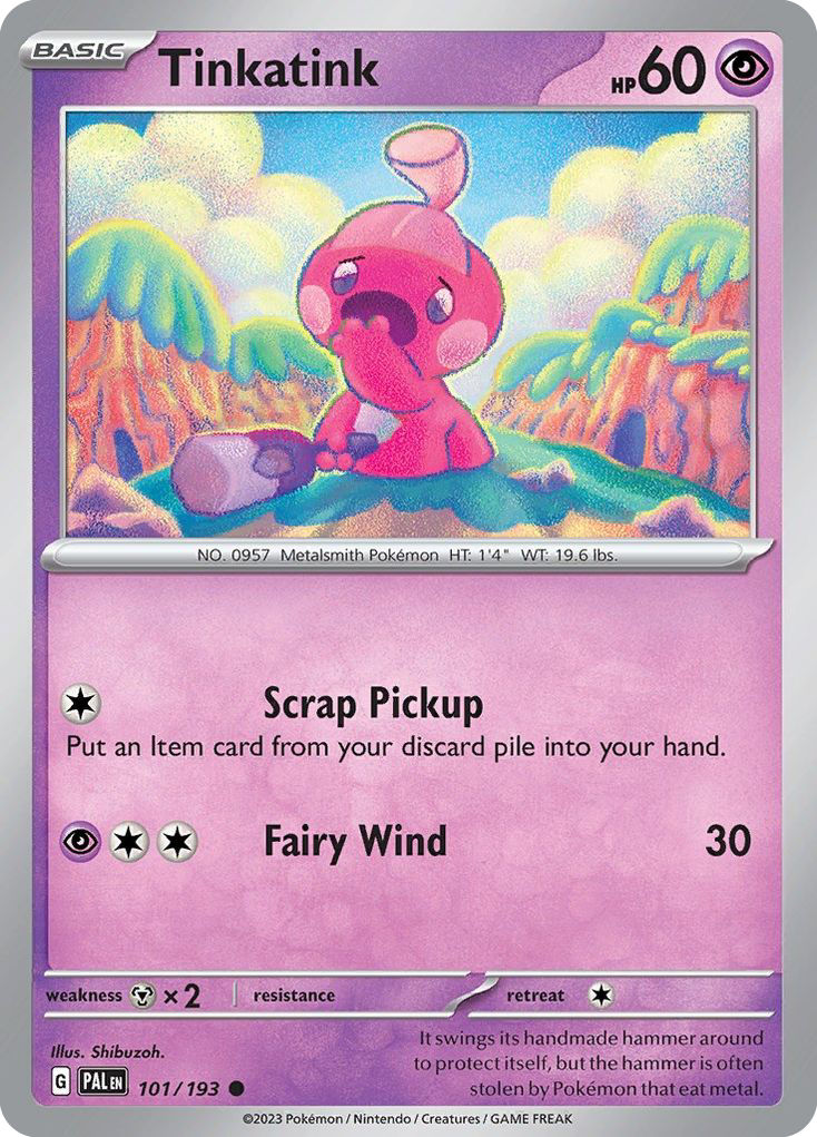 Tinkatink — illustrated card