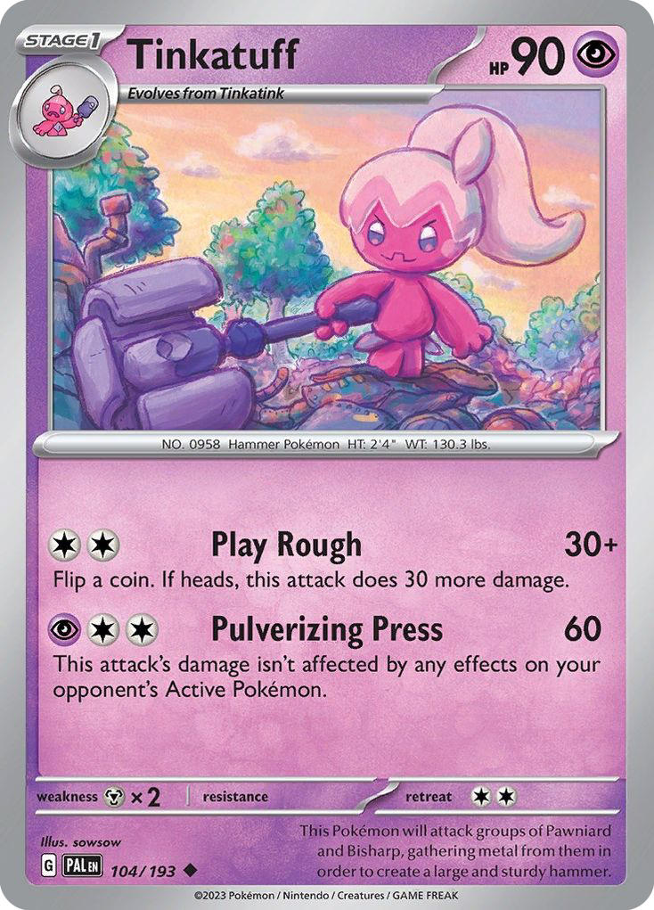 Tinkatuff — illustrated card