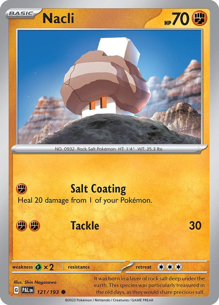 Nacli — illustrated card