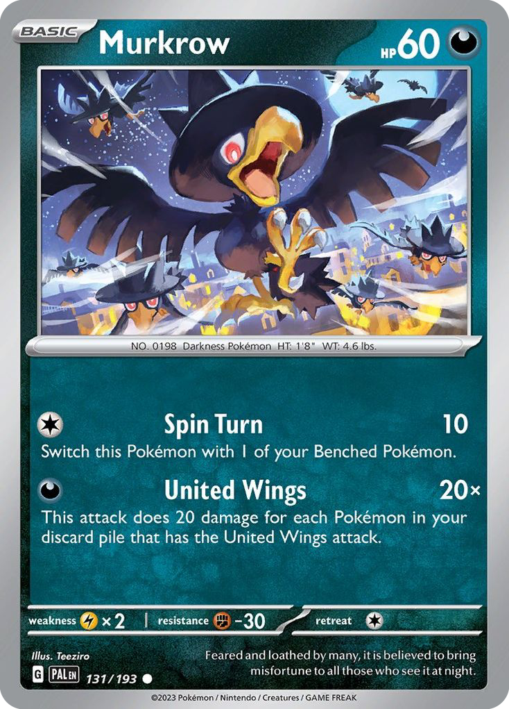 Murkrow — illustrated card