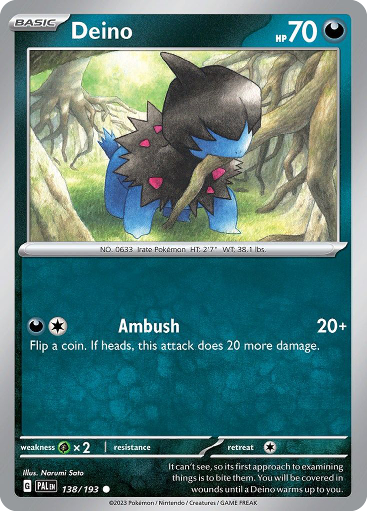 Deino — illustrated card