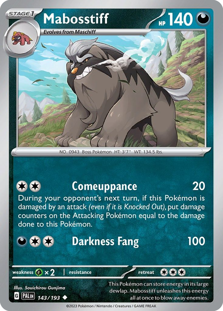 Mabosstiff — illustrated card