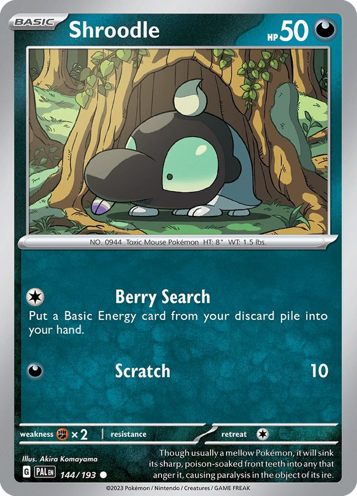Shroodle — illustrated card