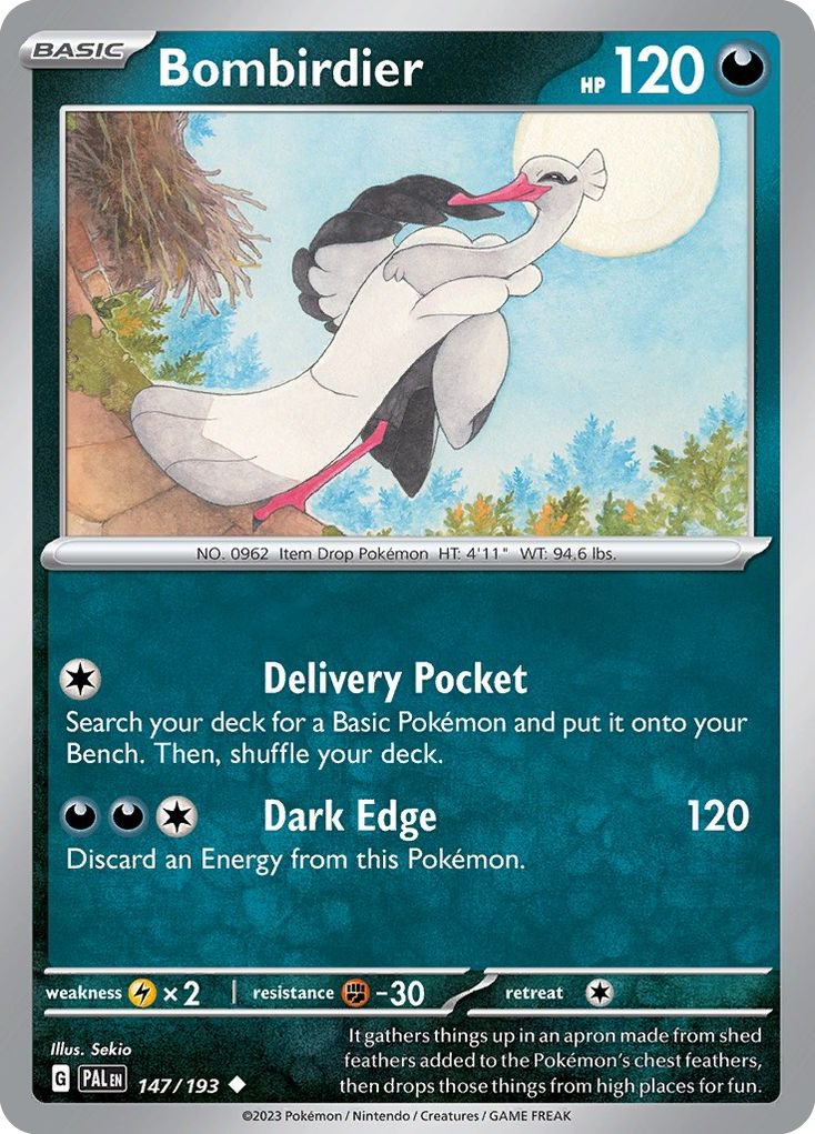 Bombirdier — illustrated card