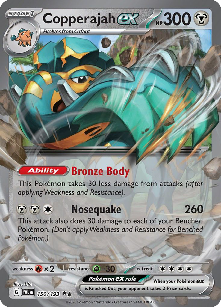 Copperajah ex — illustrated card