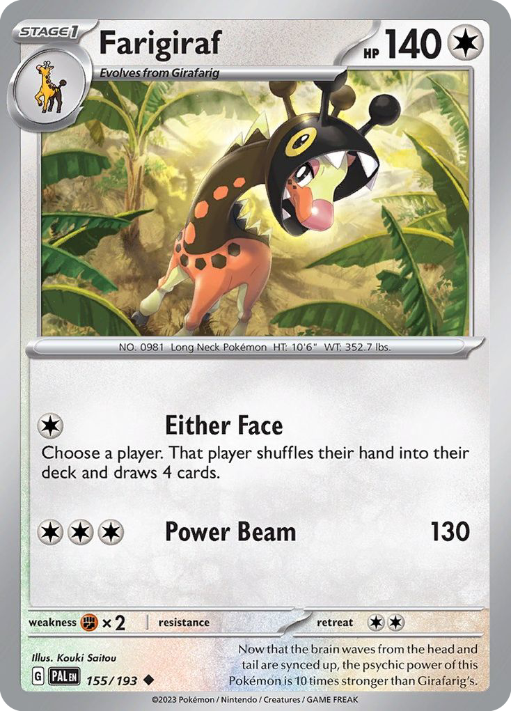 Farigiraf — illustrated card