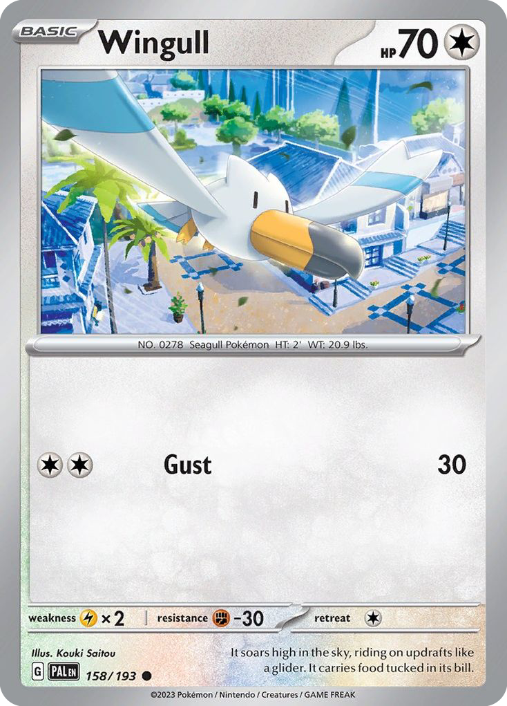 Wingull — illustrated card