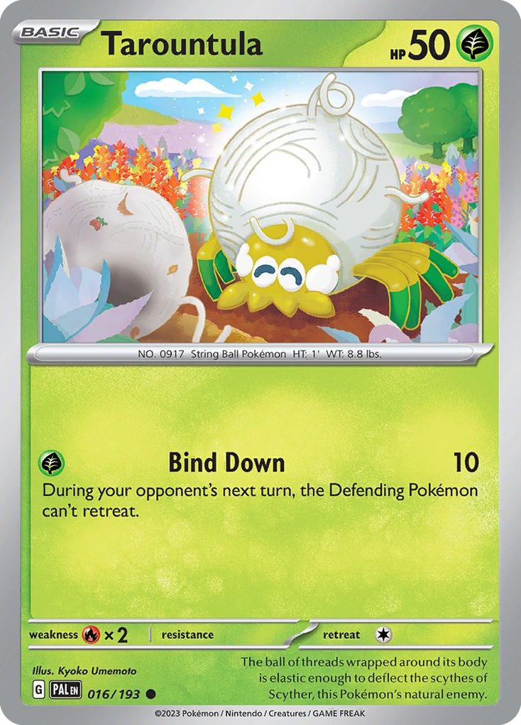 Tarountula — illustrated card