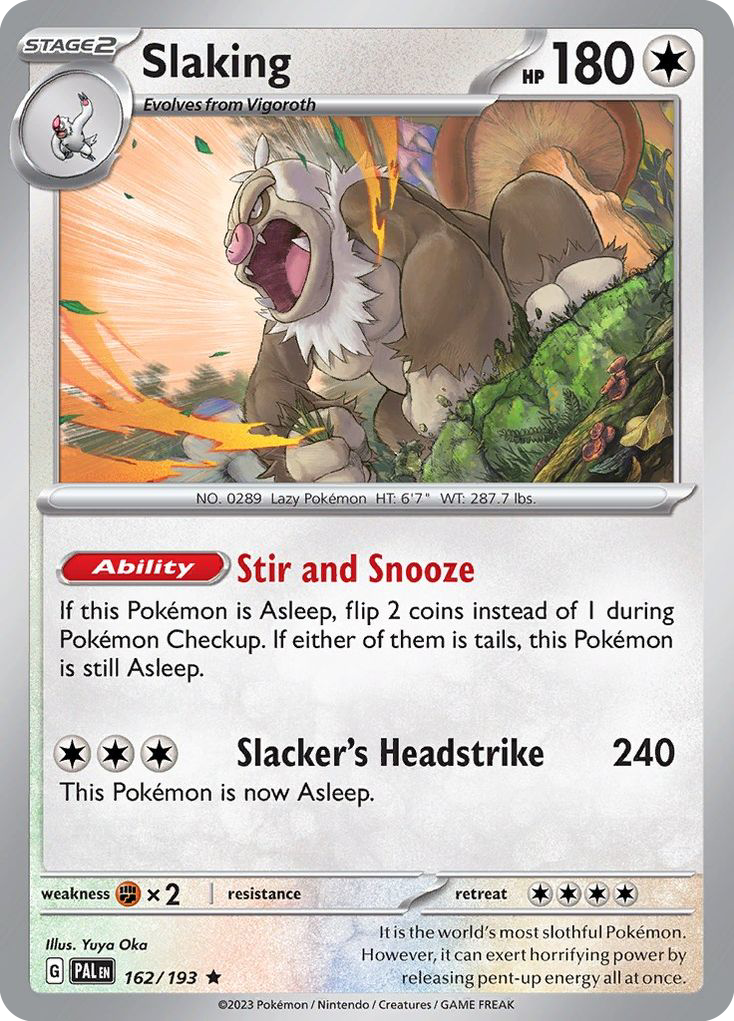 Slaking — illustrated card