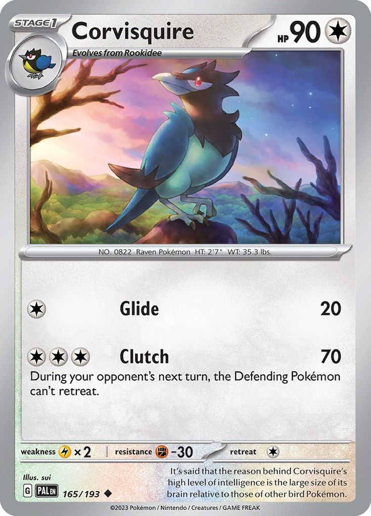 Corvisquire — illustrated card