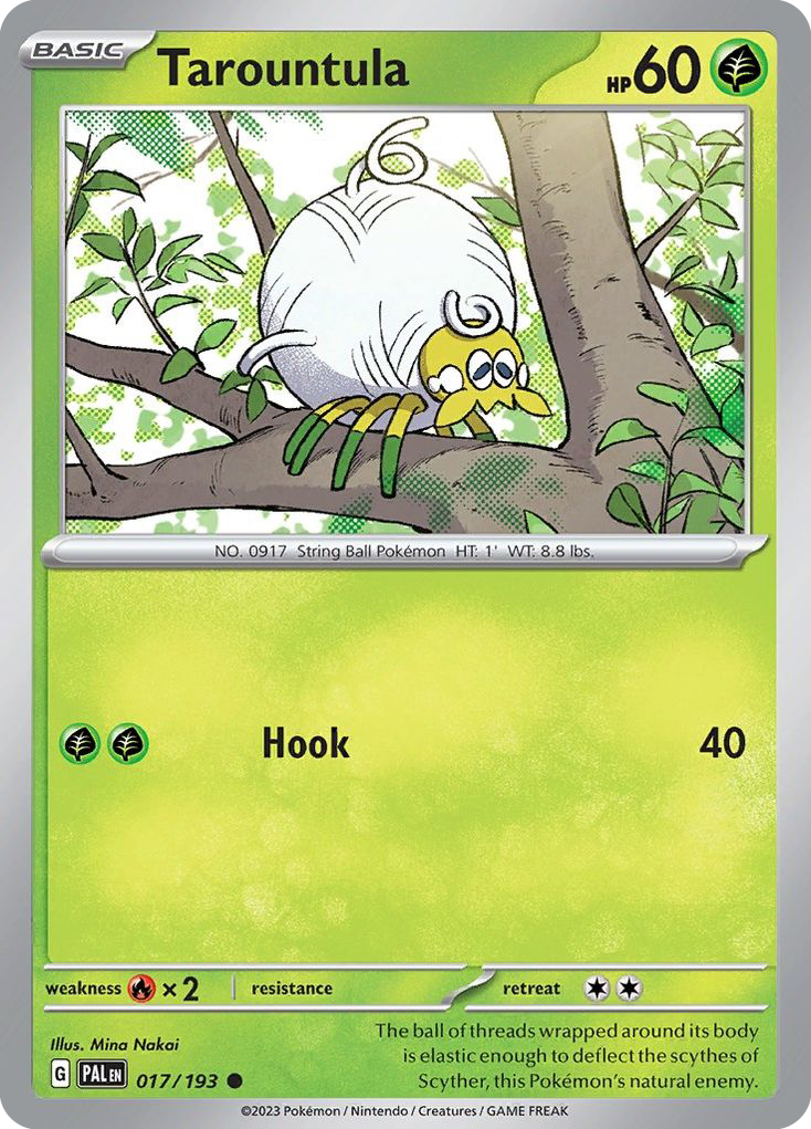 Tarountula — illustrated card