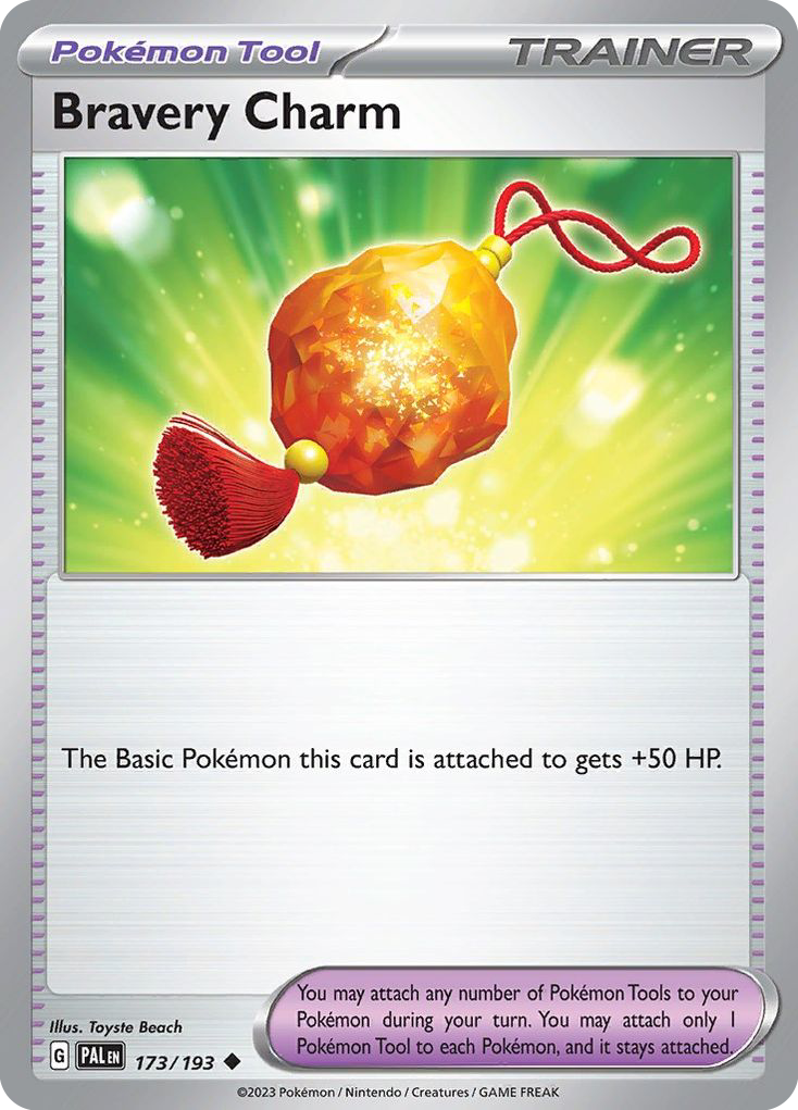 Bravery Charm — illustrated card