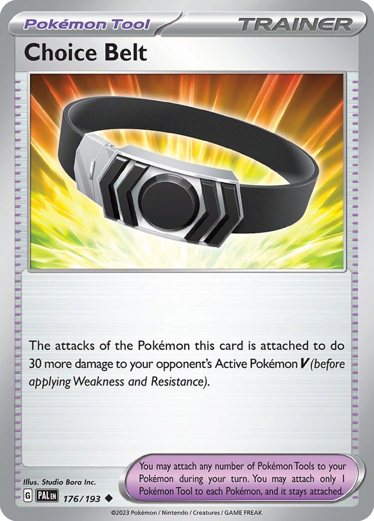 Choice Belt — illustrated card