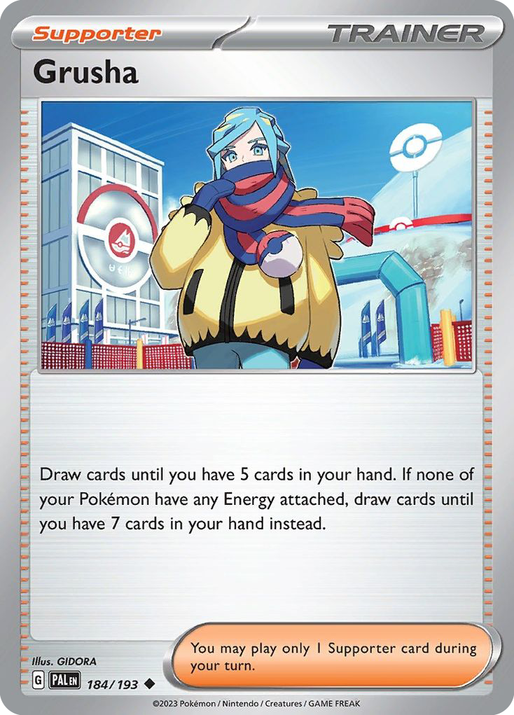 Grusha — illustrated card