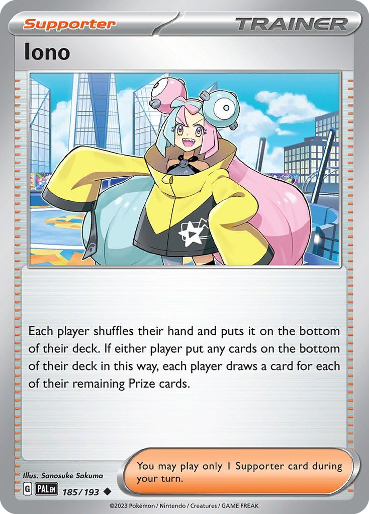 Iono — illustrated card