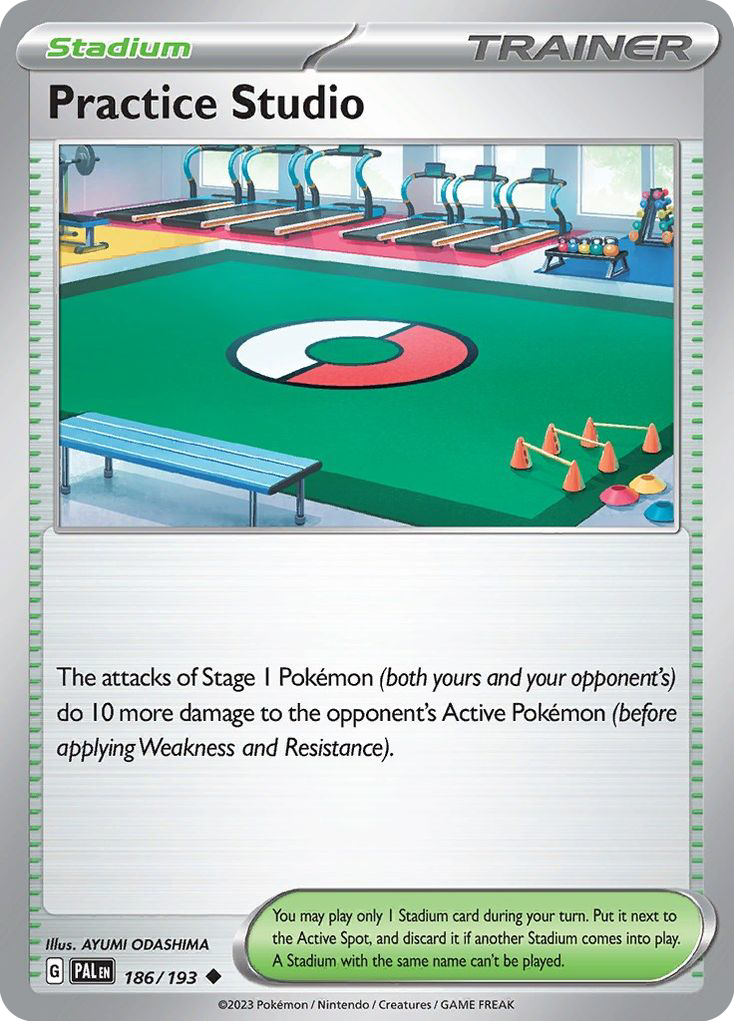 Practice Studio — illustrated card