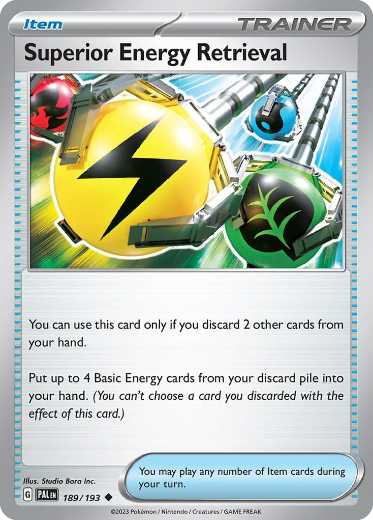 Superior Energy Retrieval — illustrated card