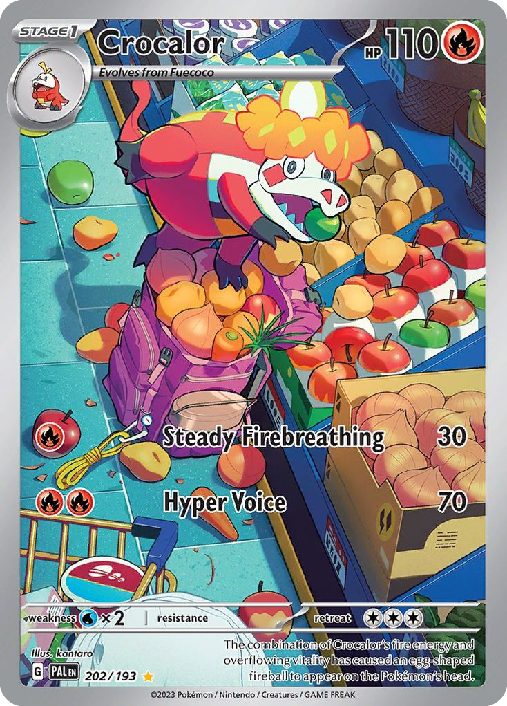 Crocalor — illustrated card