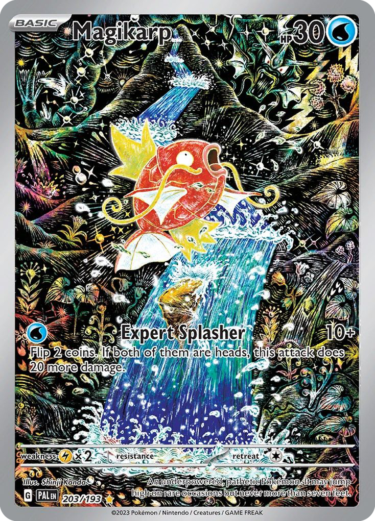 Magikarp — illustrated card