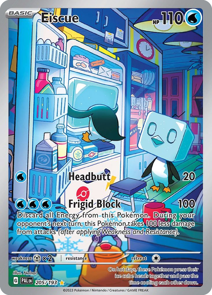 Eiscue — illustrated card