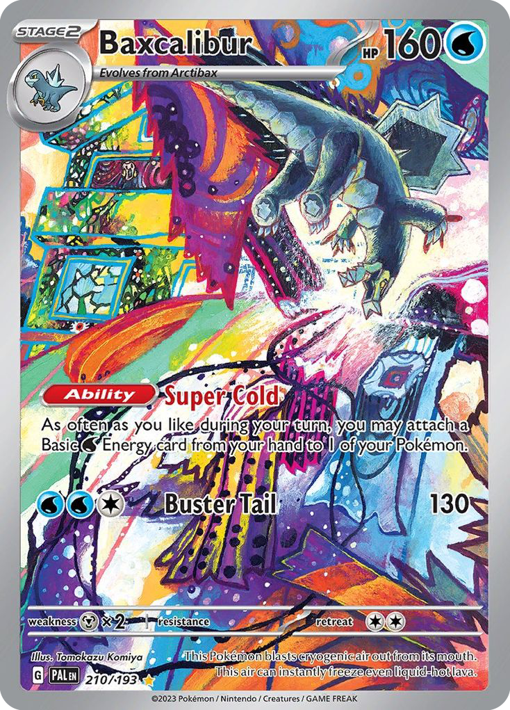 Baxcalibur — illustrated card