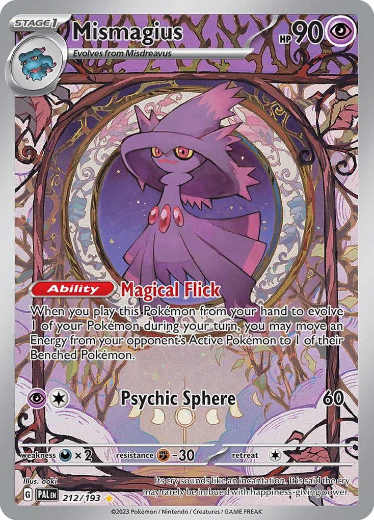 Mismagius — illustrated card