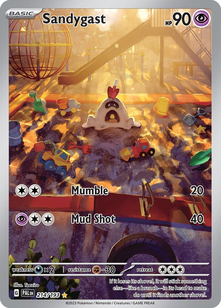 Sandygast — illustrated card