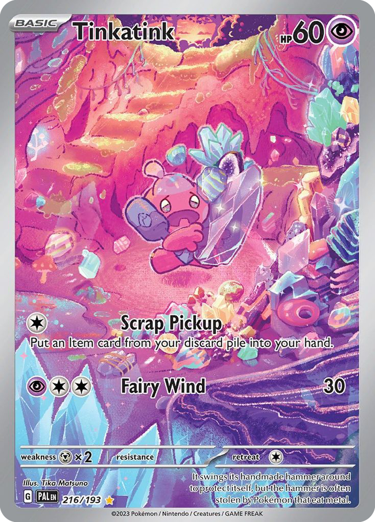 Tinkatink — illustrated card