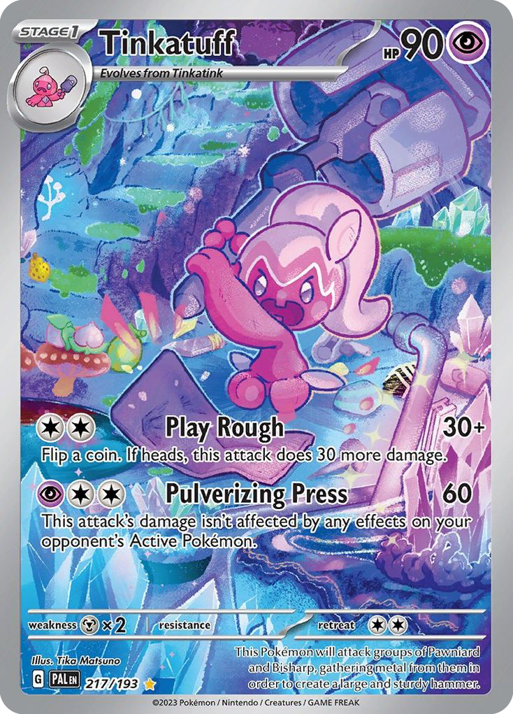 Tinkatuff — illustrated card