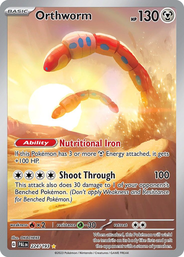 Orthworm — illustrated card