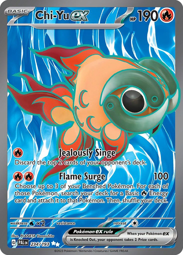 Chi-Yu ex — illustrated card