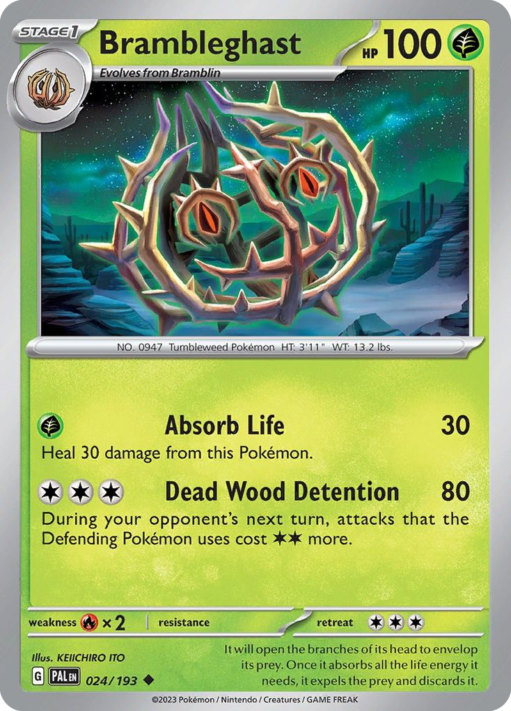 Brambleghast — illustrated card