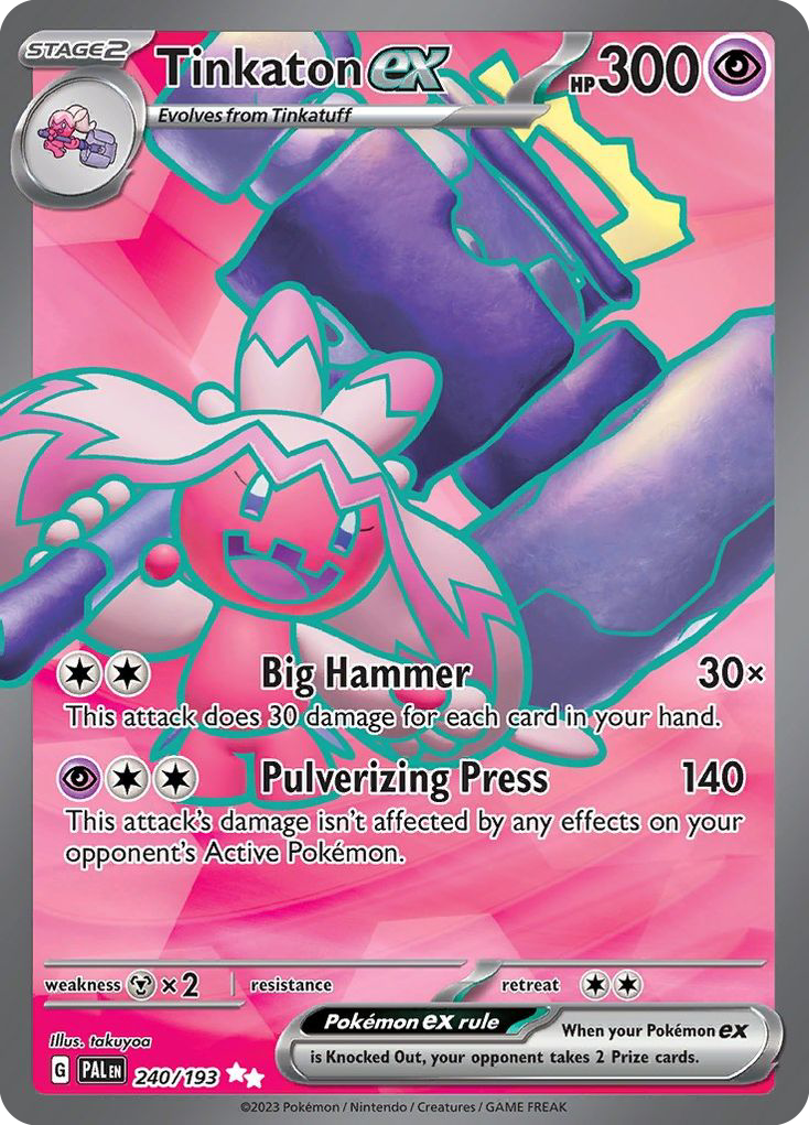 Tinkaton ex — illustrated card