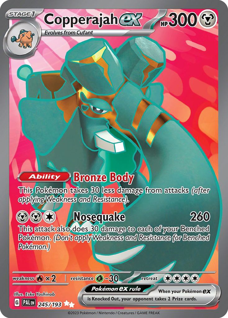 Copperajah ex — illustrated card