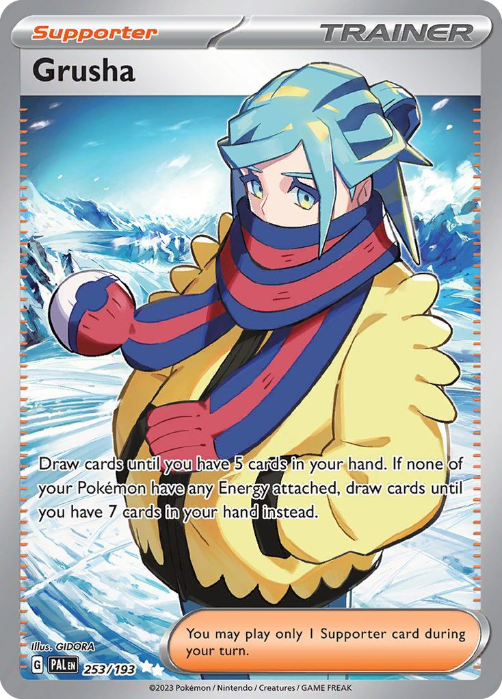 Grusha — illustrated card