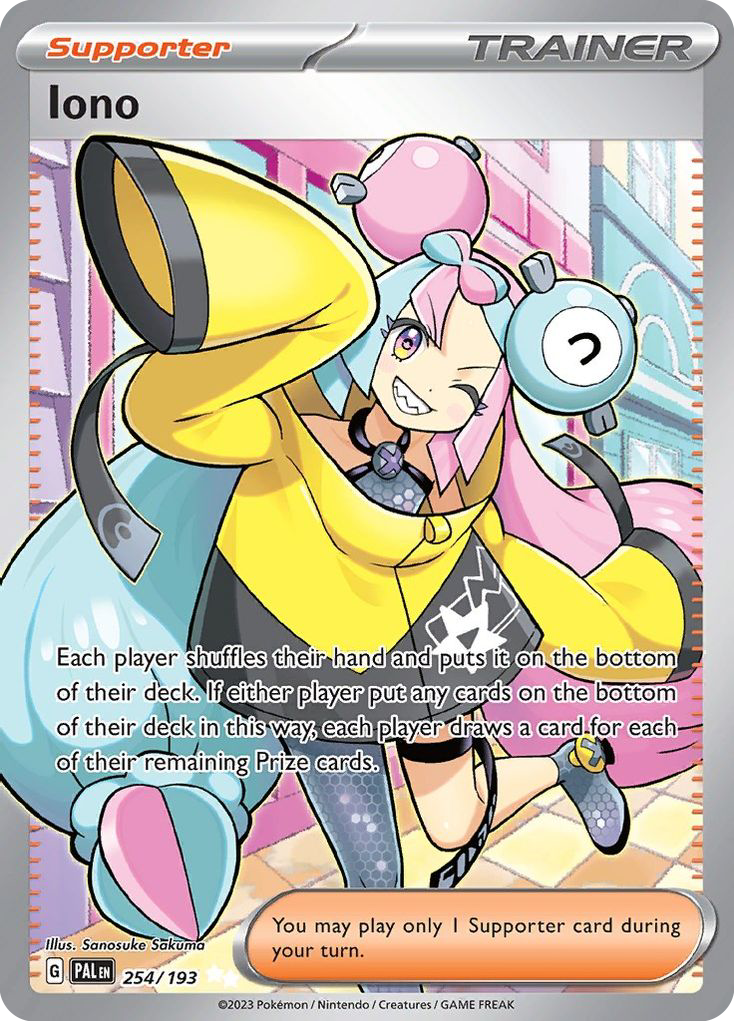 Iono — illustrated card