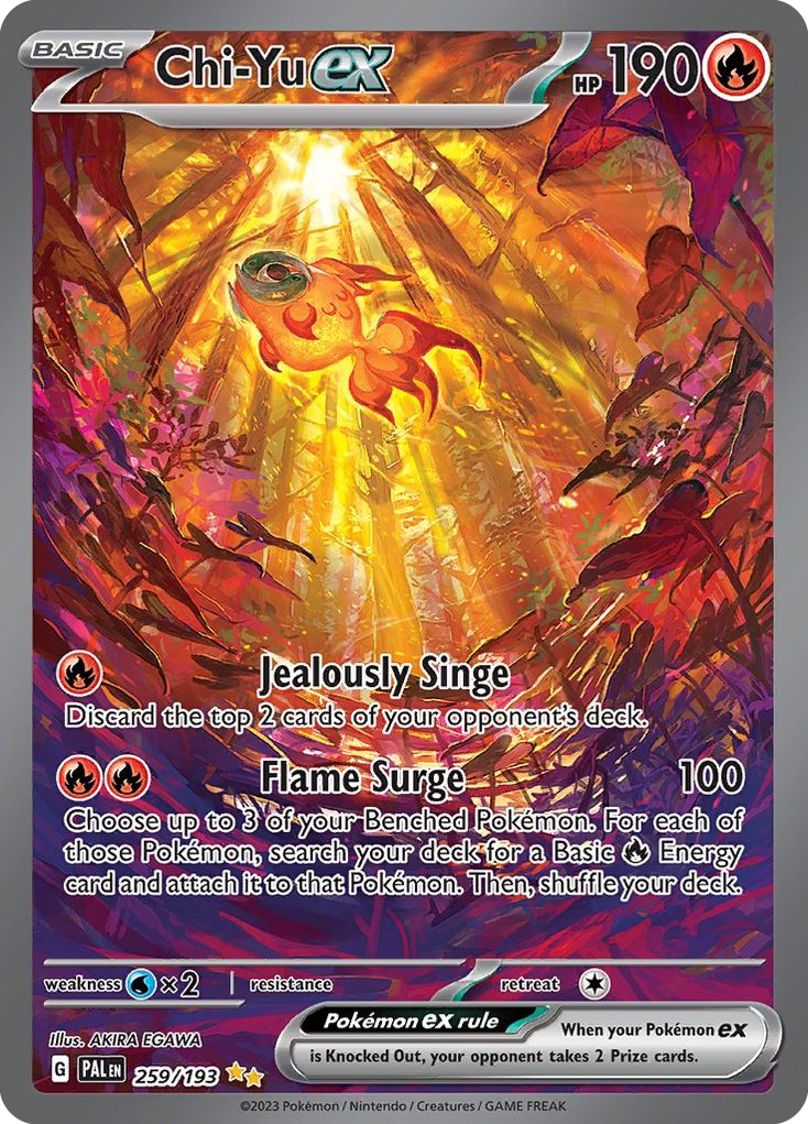 Chi-Yu ex — illustrated card