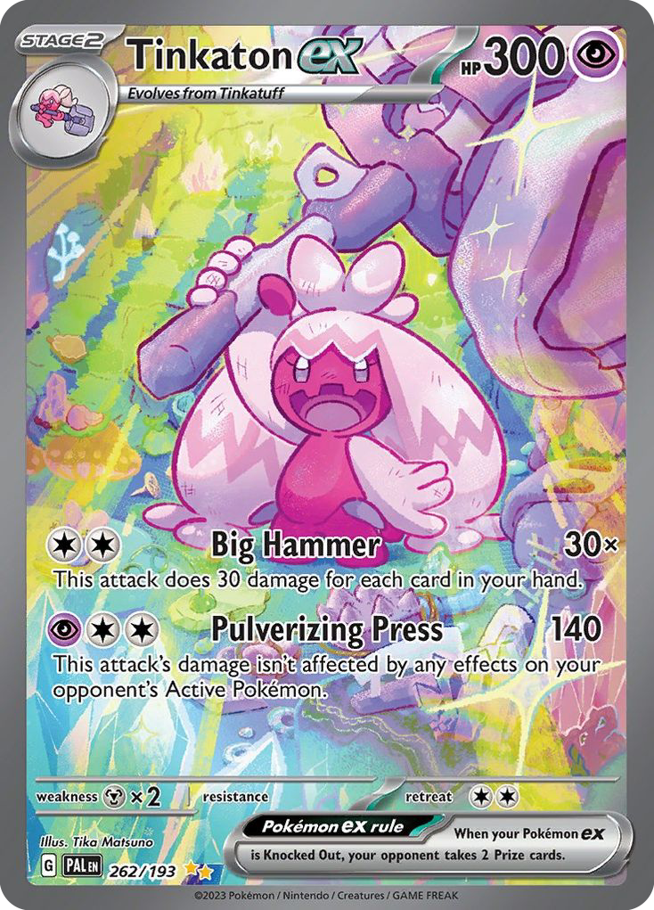 Tinkaton ex — illustrated card