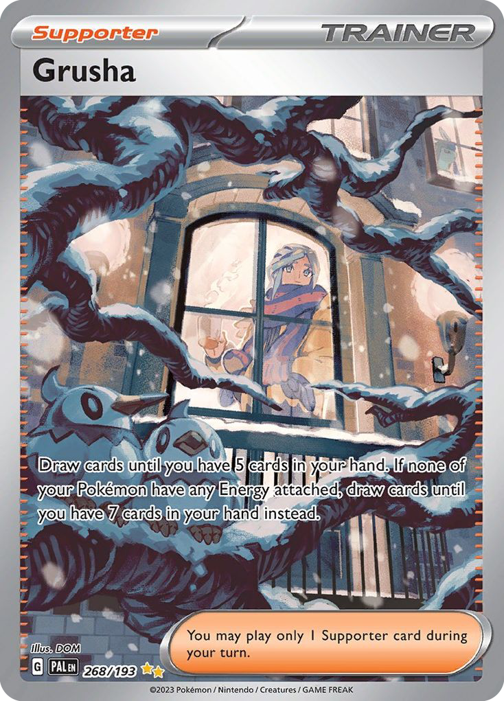 Grusha — illustrated card