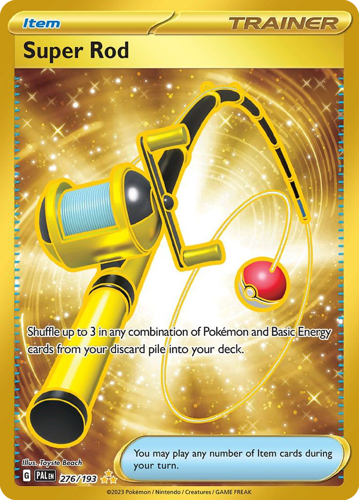 Super Rod — illustrated card