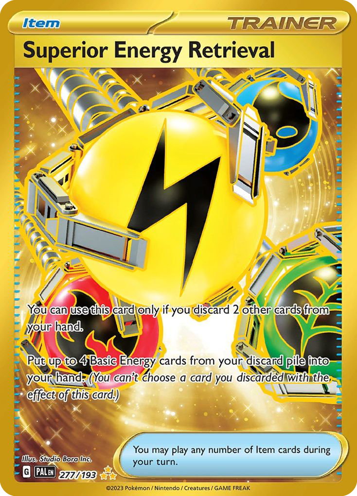 Superior Energy Retrieval — illustrated card