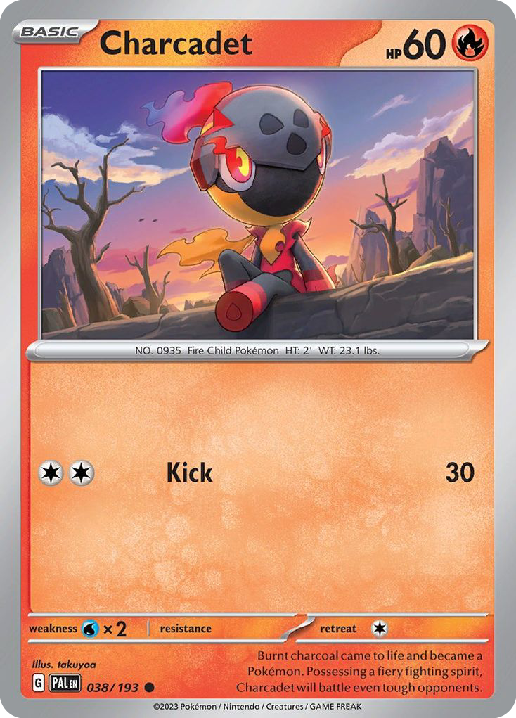 Charcadet — illustrated card