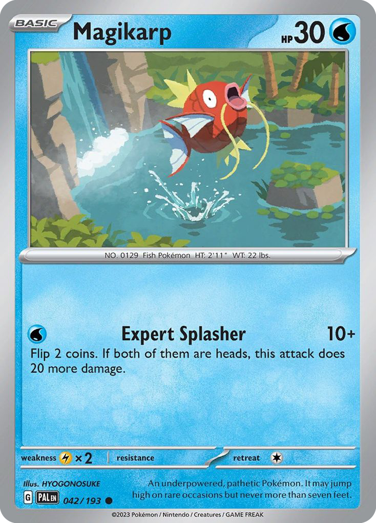 Magikarp — illustrated card